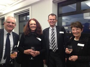 L to R Gay Giles, CPIT; Rick Ede, Unitec; Linda Sissons, Weltec at the Engineering E2E Programme launch in Wellington